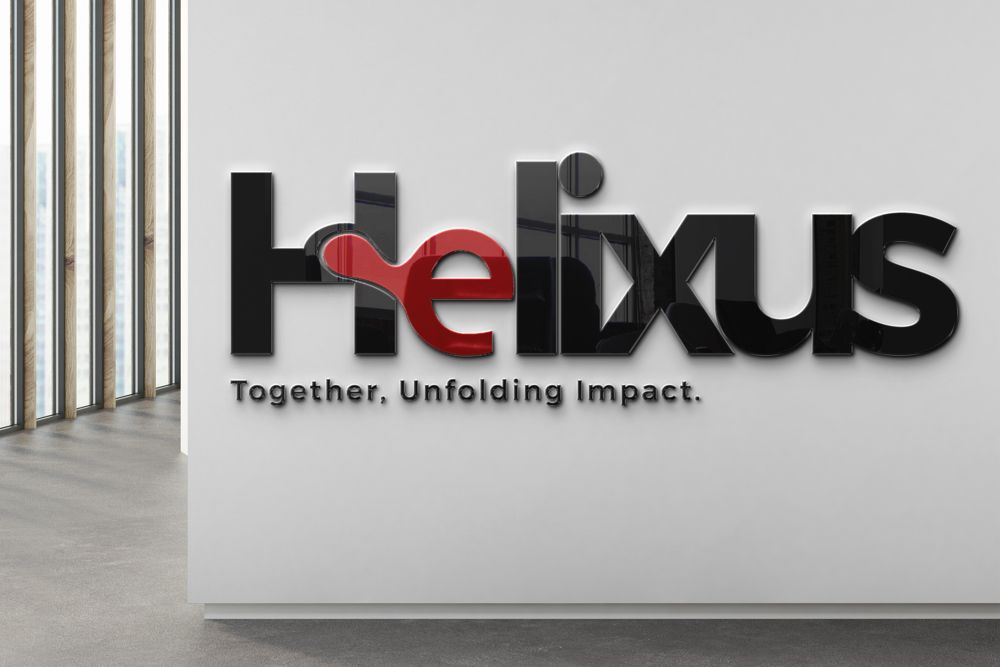 Helixus office signage